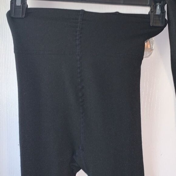 Blissful Benefits By Warners L/XL Black Leggings Seamless High-Waisted Polyester - Picture 8 of 10